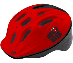 Шлем детский MARK 018 красно-черный XS/S